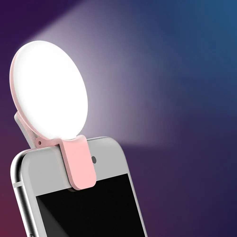 Photography Lighting Description - Lampu Cincin Swafoto LED Ponsel Mini