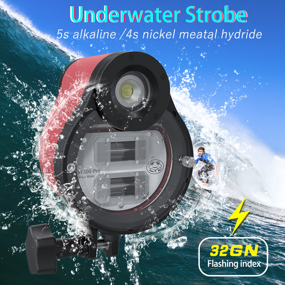 Photography Lighting Brands - Seafrogs ST-100 Pro, senter fotografi bawah