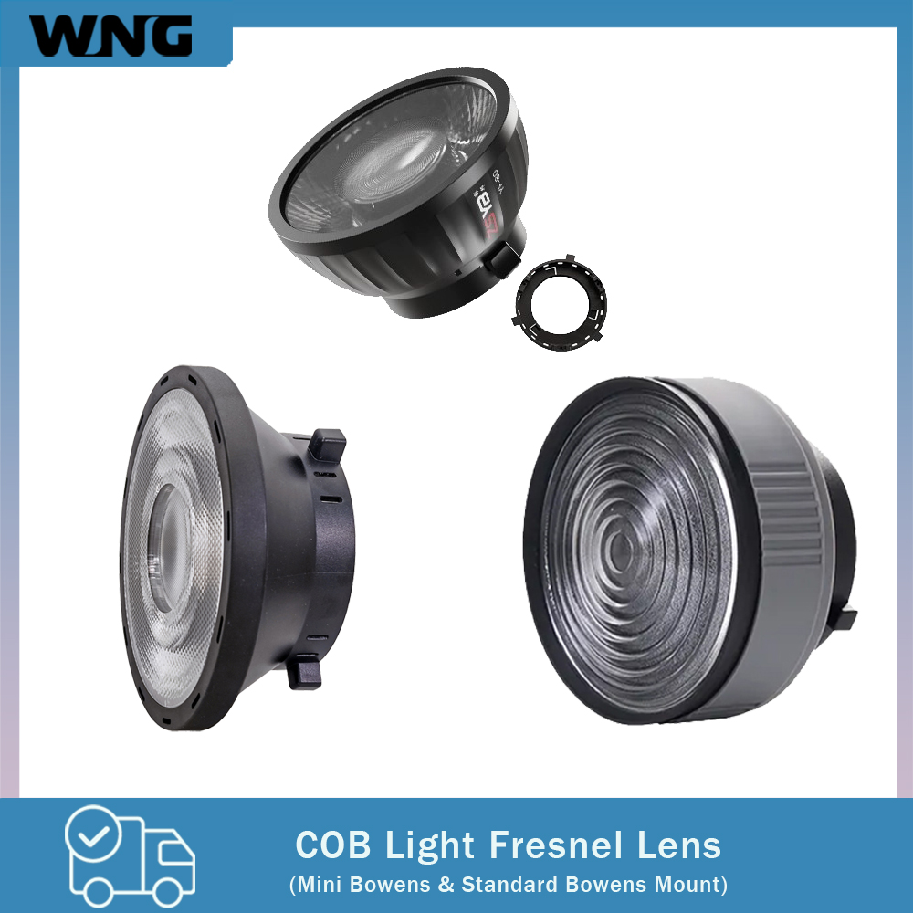 Photography Lighting Meter - Lensa Fresnel 15-55 Derajat dengan Fokus