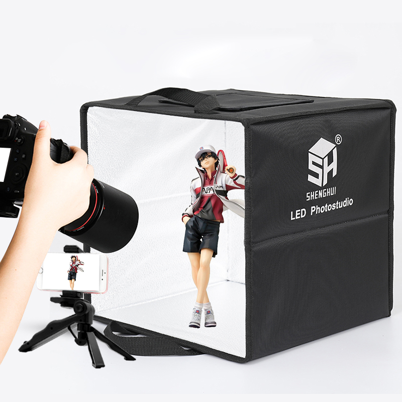 Photography Lighting Kit Portable - Kotak Lampu Fotografi Meja 30cm, Studio