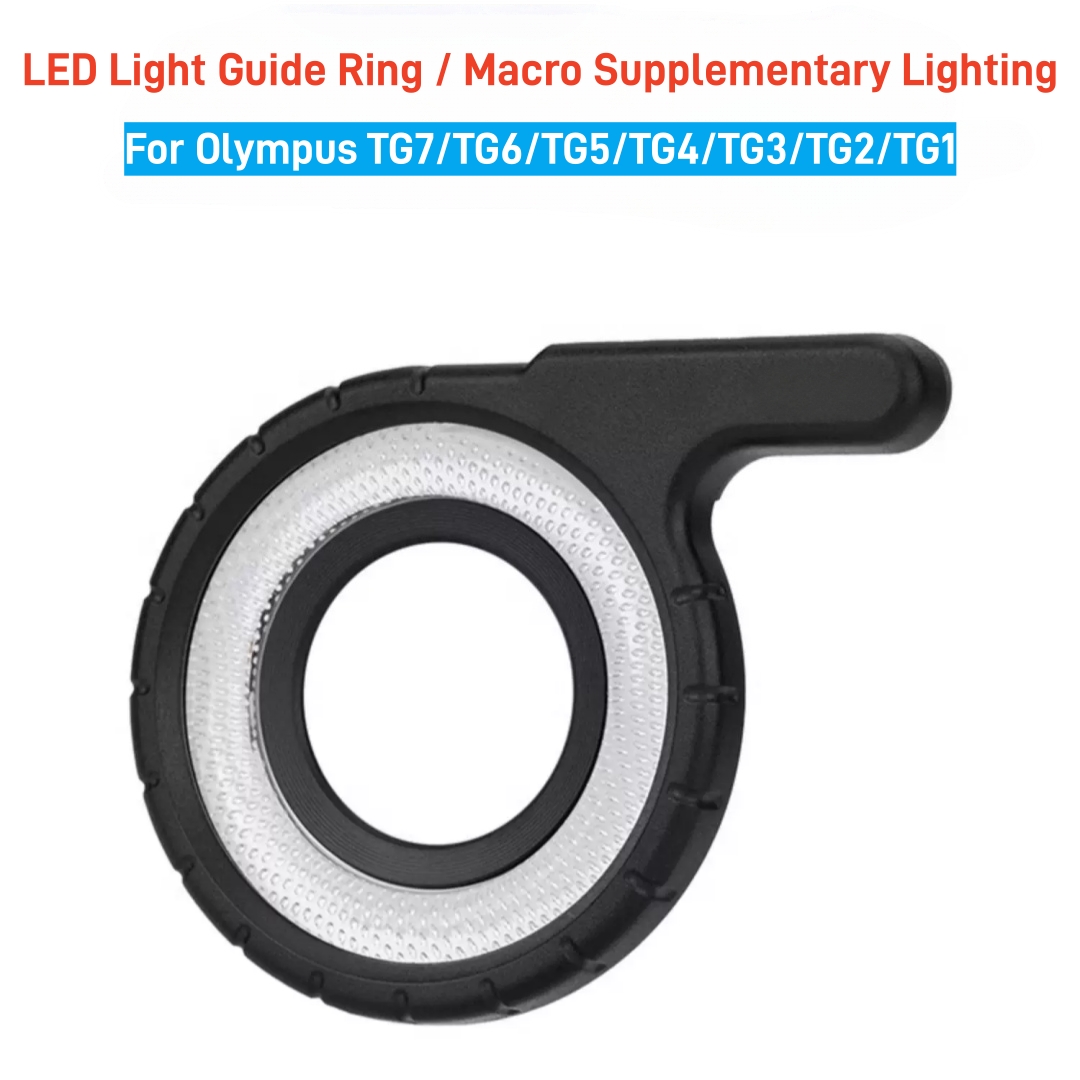 Photography Lighting Guides - Cincin Pemandu Cahaya LED, Diffuser Makro,