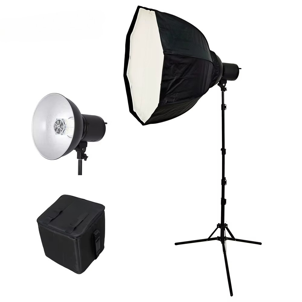 Photography Lighting Kit Portable - Perlengkapan Fotografi Ring Light Portabel 150W,