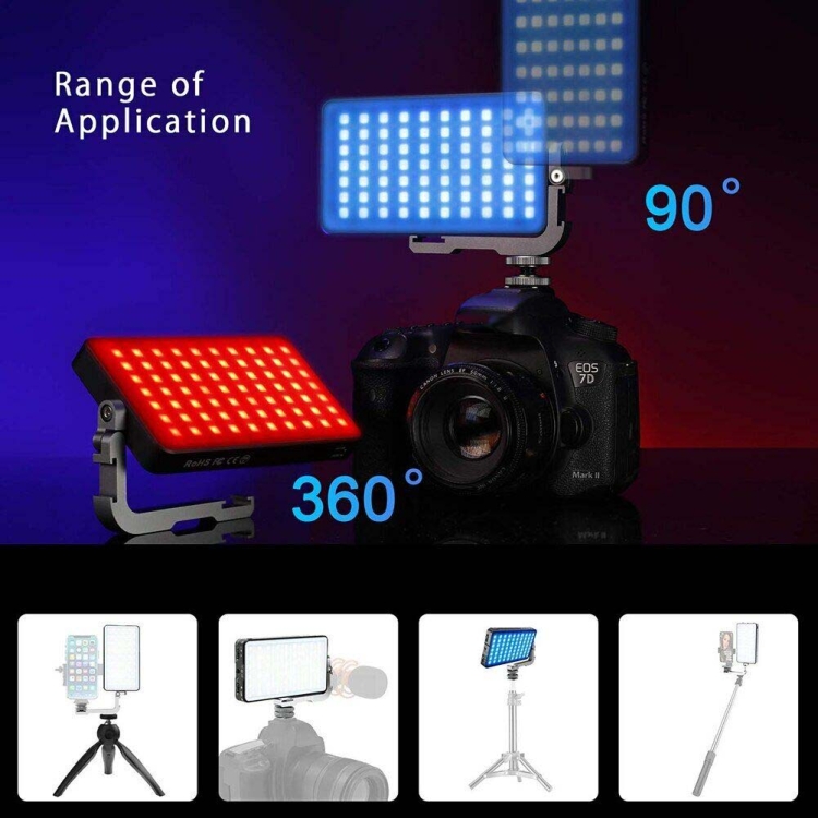 Lampu Isi RGB Panel Datar Pixe - Photography Lighting Handheld ulasan dan harga