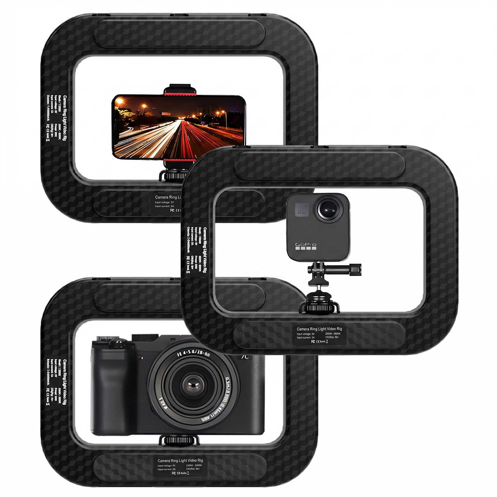 Lampu Isi Cahaya Persegi Porta - Photography Lighting Handheld ulasan dan harga