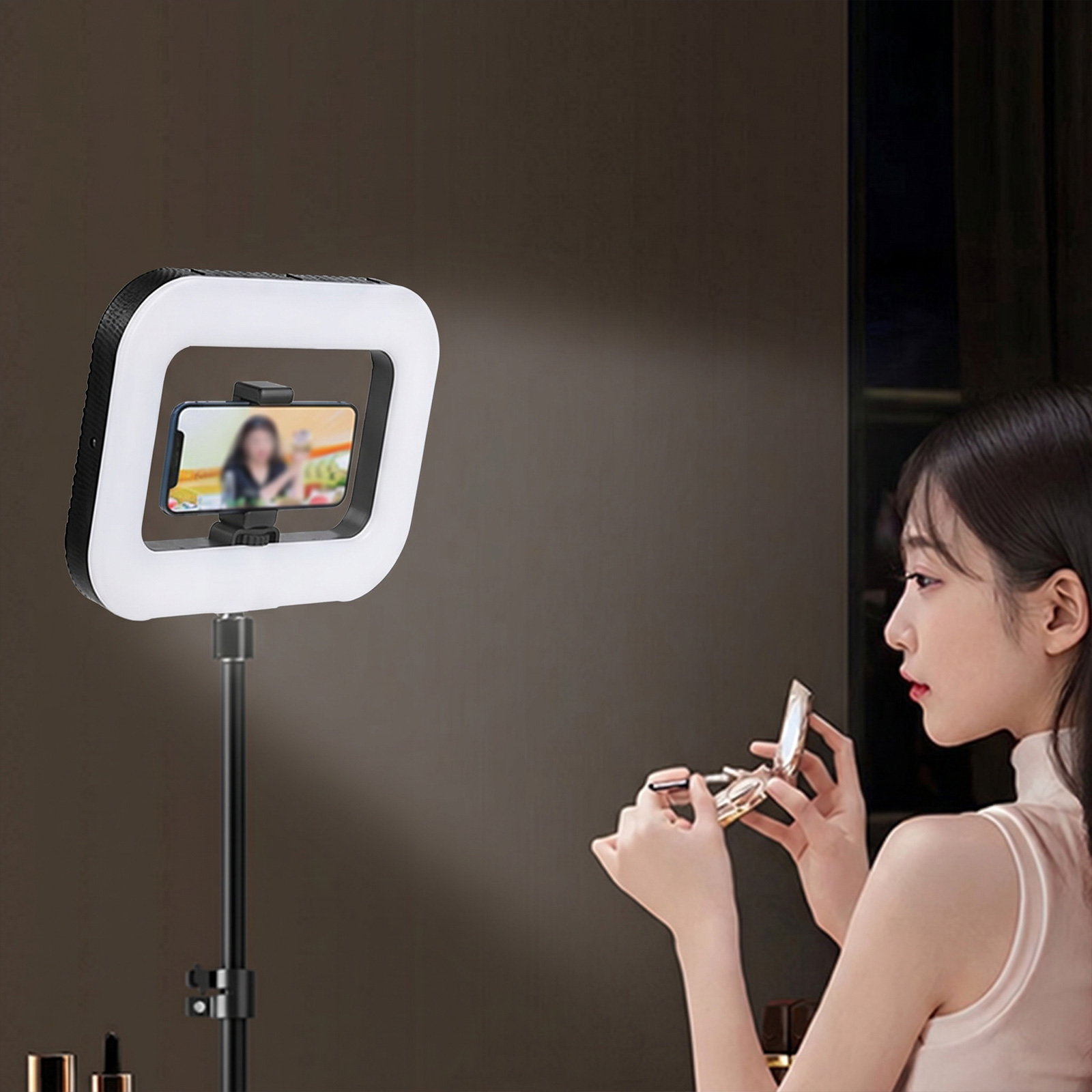 Lampu Isi Cahaya Persegi Porta - Photography Lighting Handheld ulasan dan harga