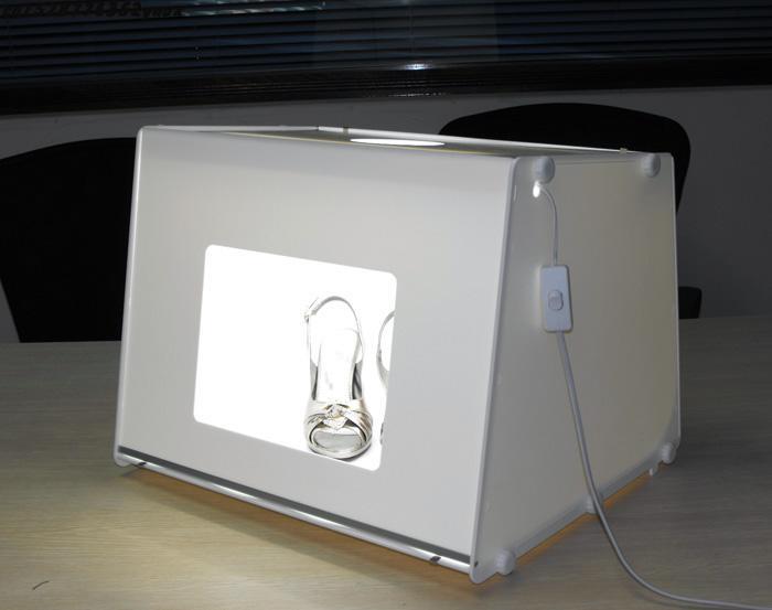 Kotak Lampu Fotografi Studio F - Photography Lighting Kit Portable ulasan dan harga
