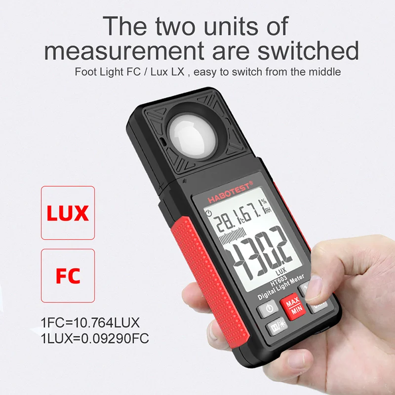 HT603 Digital Lux Meter 0~200. - Photography Lighting Meter ulasan dan harga