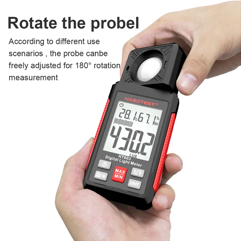 HT603 Digital Lux Meter 0~200. - Photography Lighting Meter ulasan dan harga