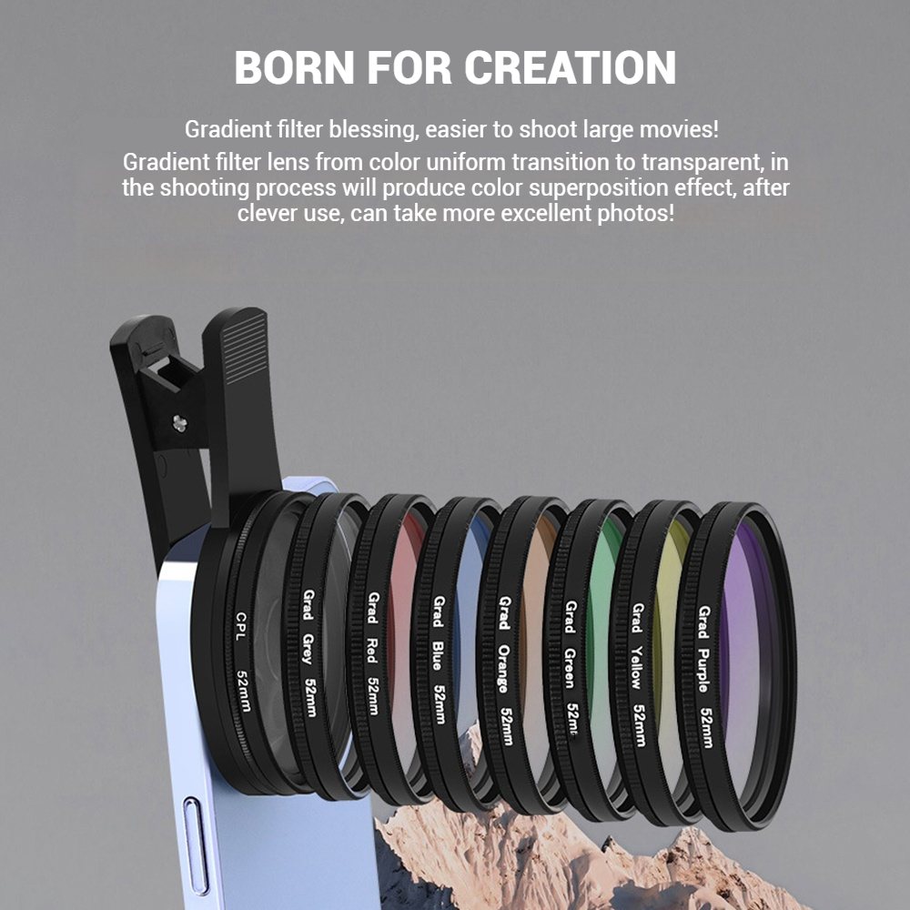 Kit Filter Kamera Smartphone C - Photography Lighting For Beginners ulasan dan harga