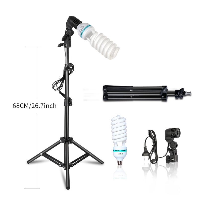 2 Buah Lampu Fotografi 135W 55 - Photography Lighting Kit Portable ulasan dan harga
