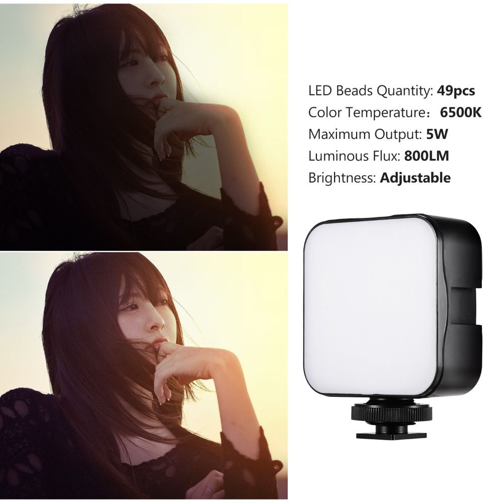 Lampu Video LED 5W untuk Fotog - Photography Lighting Brands ulasan dan harga