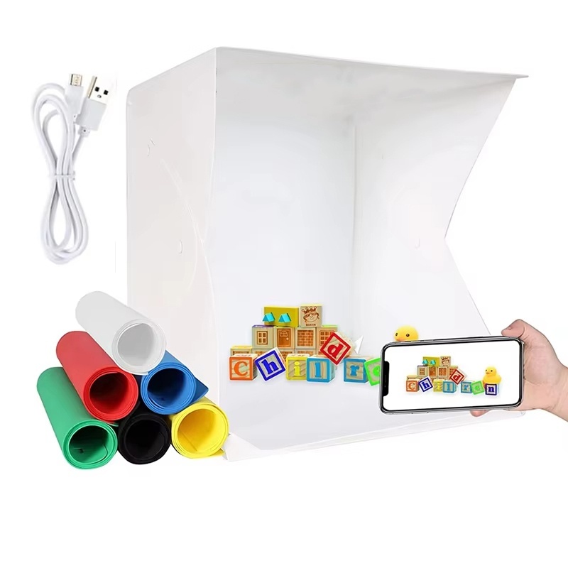 Kotak Lampu Lipat Portabel unt - Photography Lighting Kit Portable ulasan dan harga