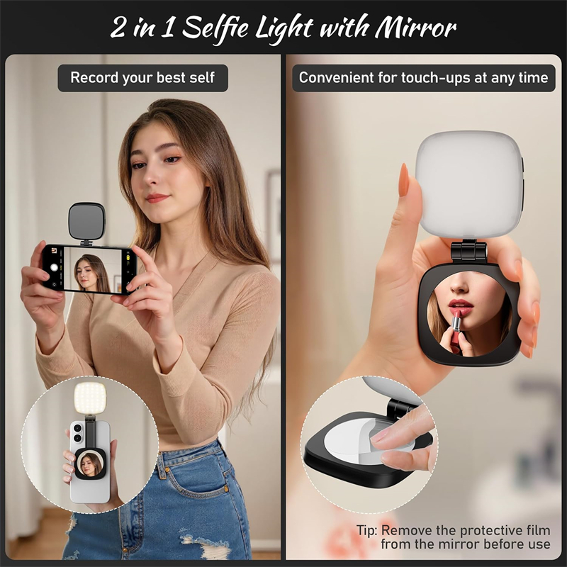 Lampu Selfie Ponsel Magnetik L - Photography Lighting Brands ulasan dan harga