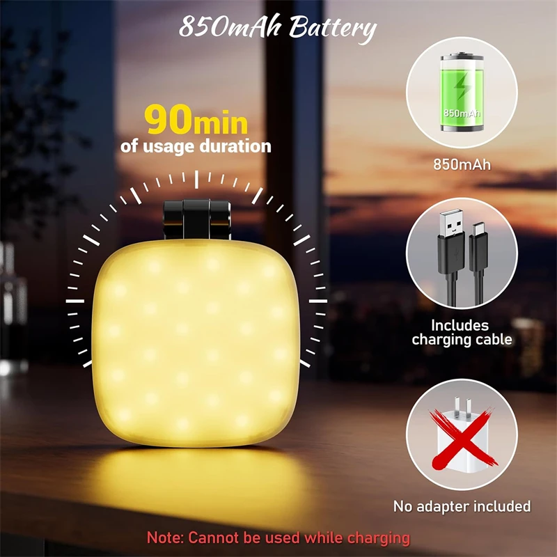 Lampu Selfie Ponsel Magnetik L - Photography Lighting Brands ulasan dan harga