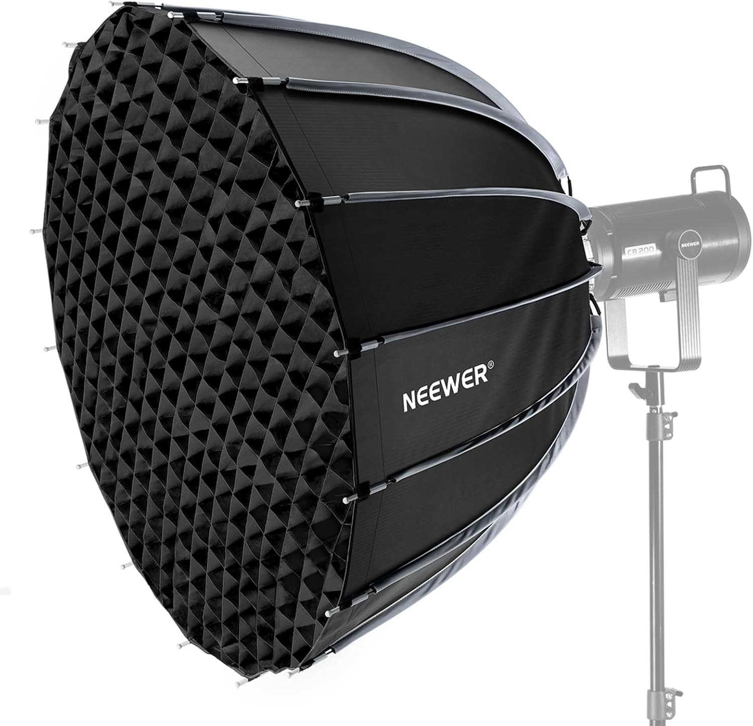 Softbox Parabola dengan Duduka - Photography Lighting Meter ulasan dan harga