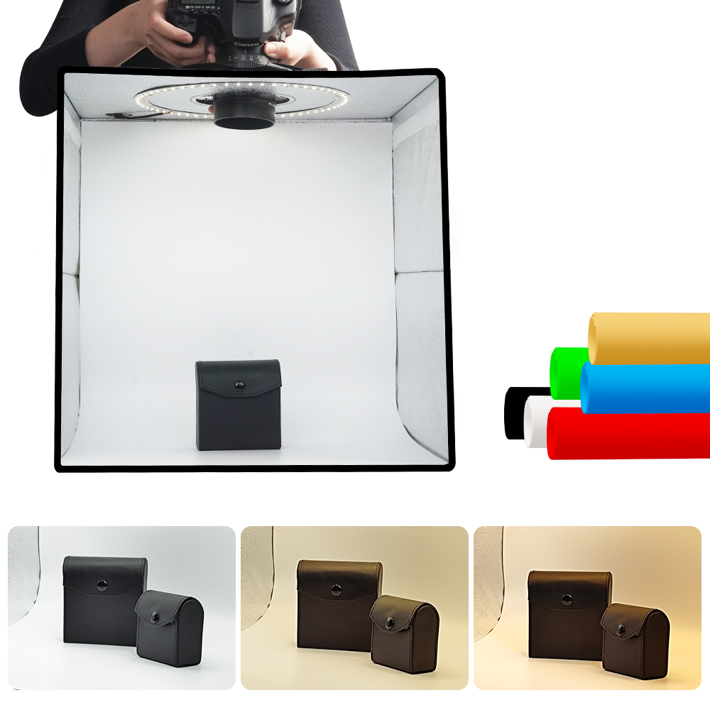 Lightdow Kotak Lampu LED Dimma - Photography Lighting Kit Portable ulasan dan harga