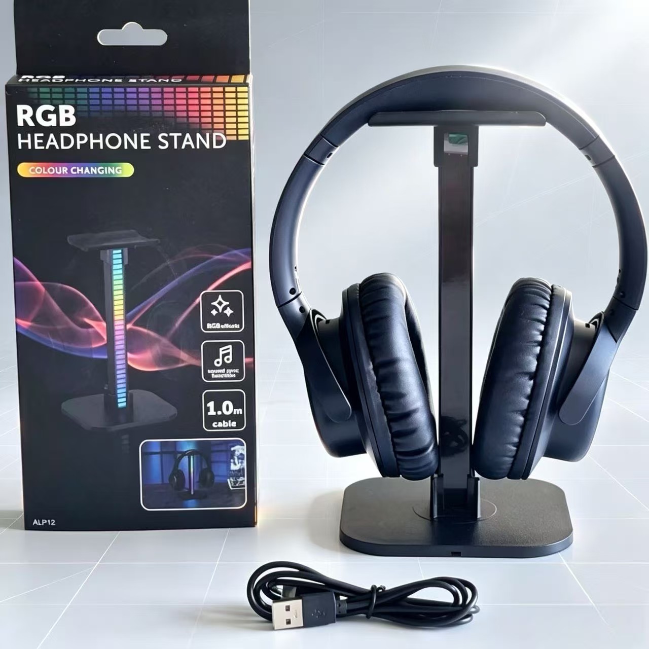 Penyangga Headphone Gaming USB - Photography Lighting Game ulasan dan harga