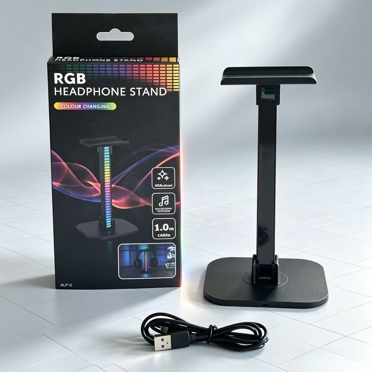 Penyangga Headphone Gaming USB - Photography Lighting Game ulasan dan harga